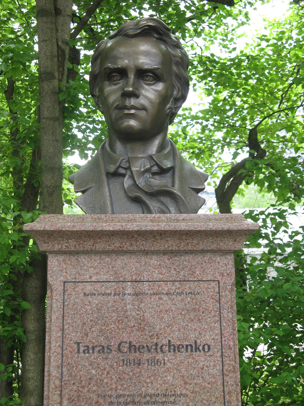 monument taras chevtchenko