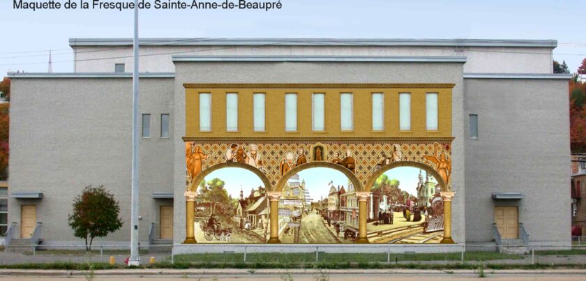 fresque de sainte anne de beaupré