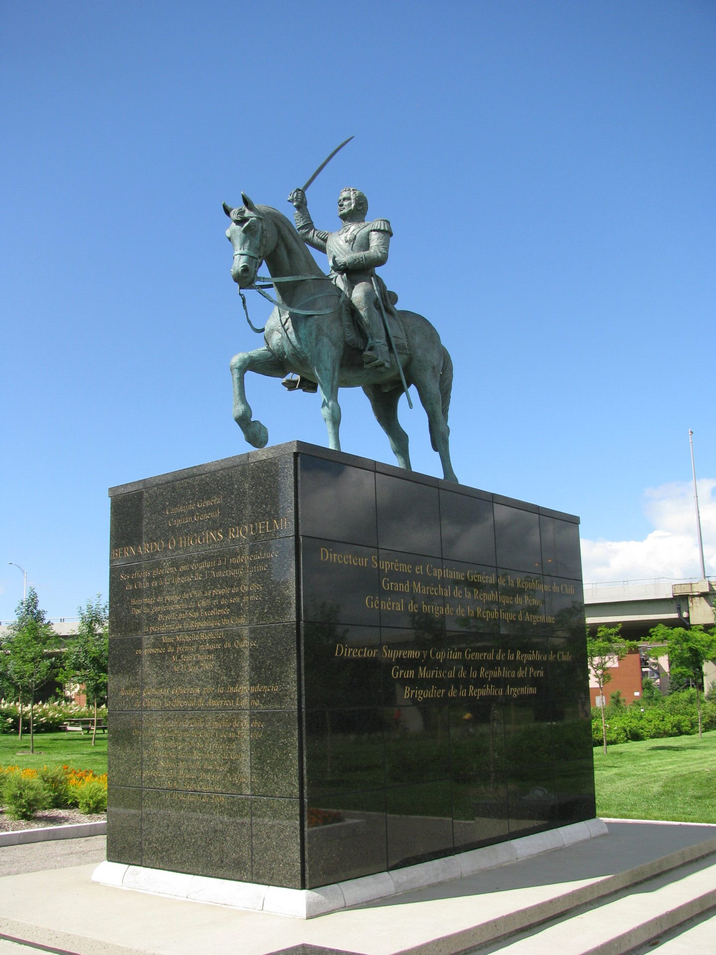 monument bernardo o higgins