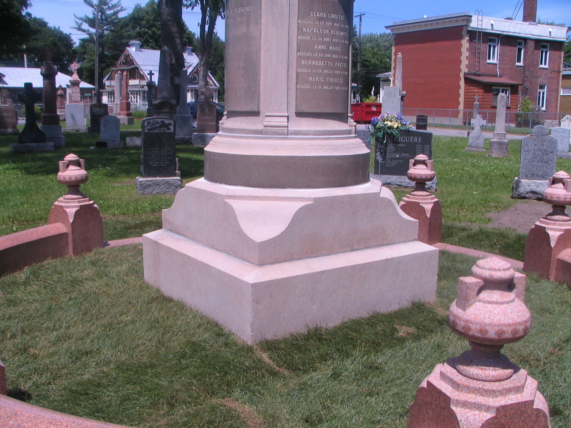 sépulture des premiers ministres