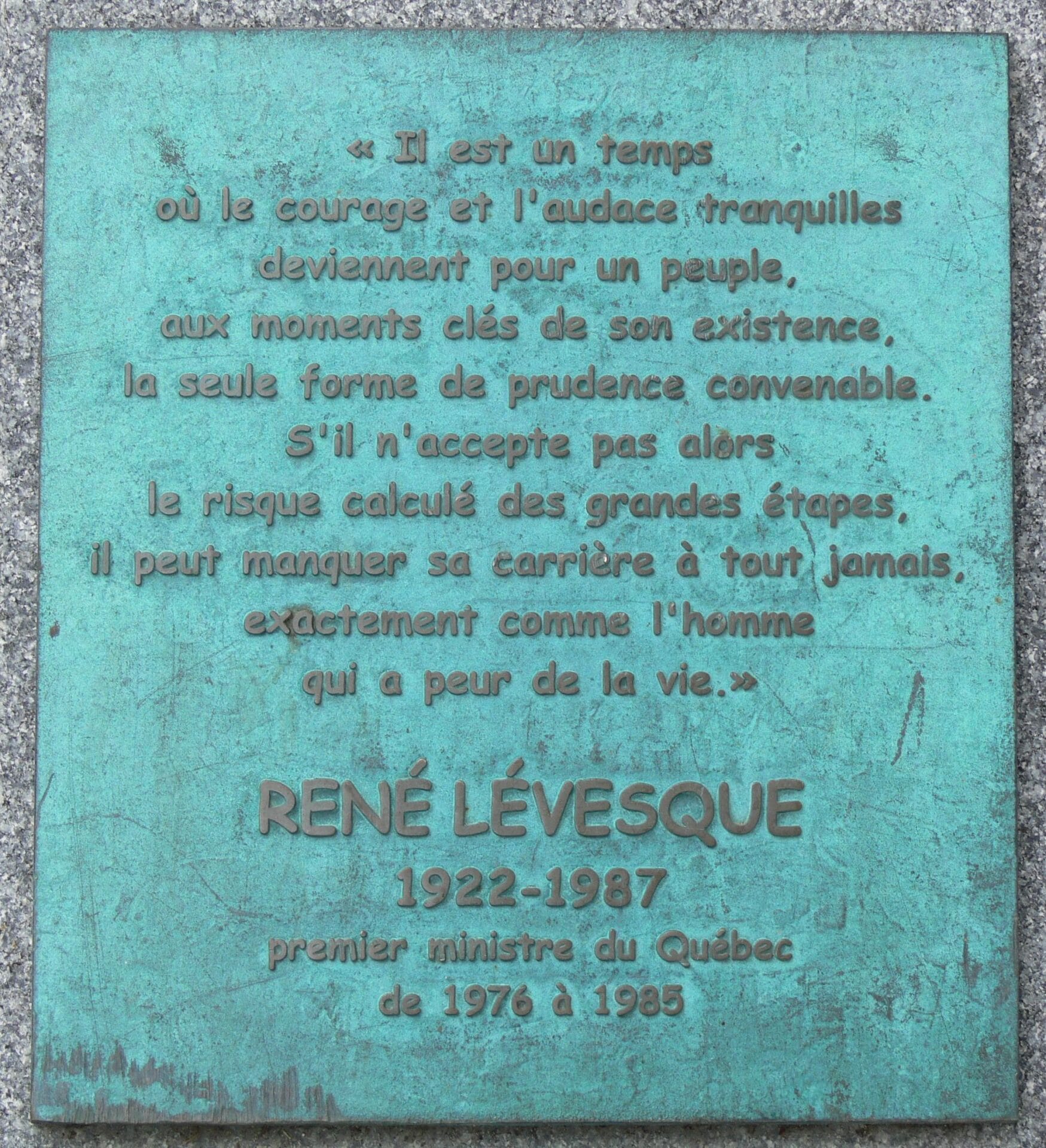 monument rené lévesque