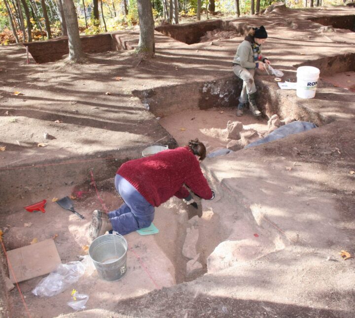 site archéologique cartier roberval